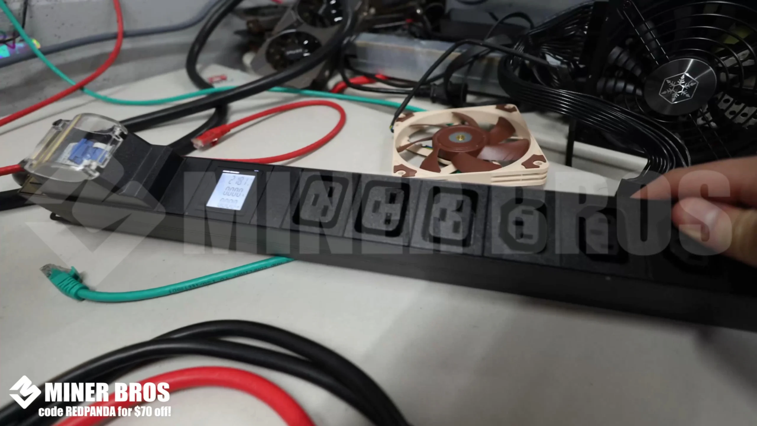 Use a 240V 30A PDU for your Bitmain Antminer E11. A certified electrician is recommended for setup - 4