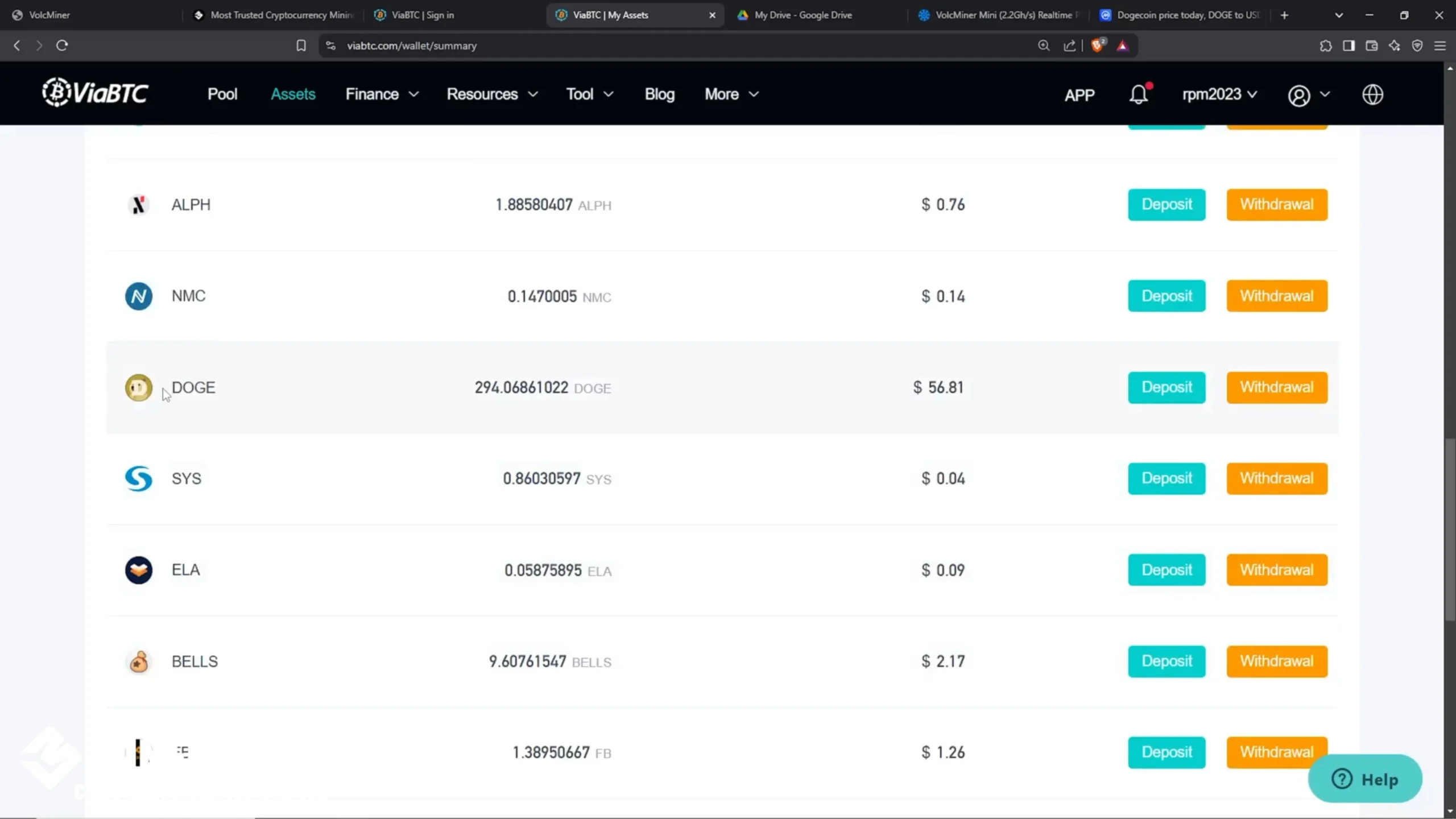 Assets to view your coins - 24