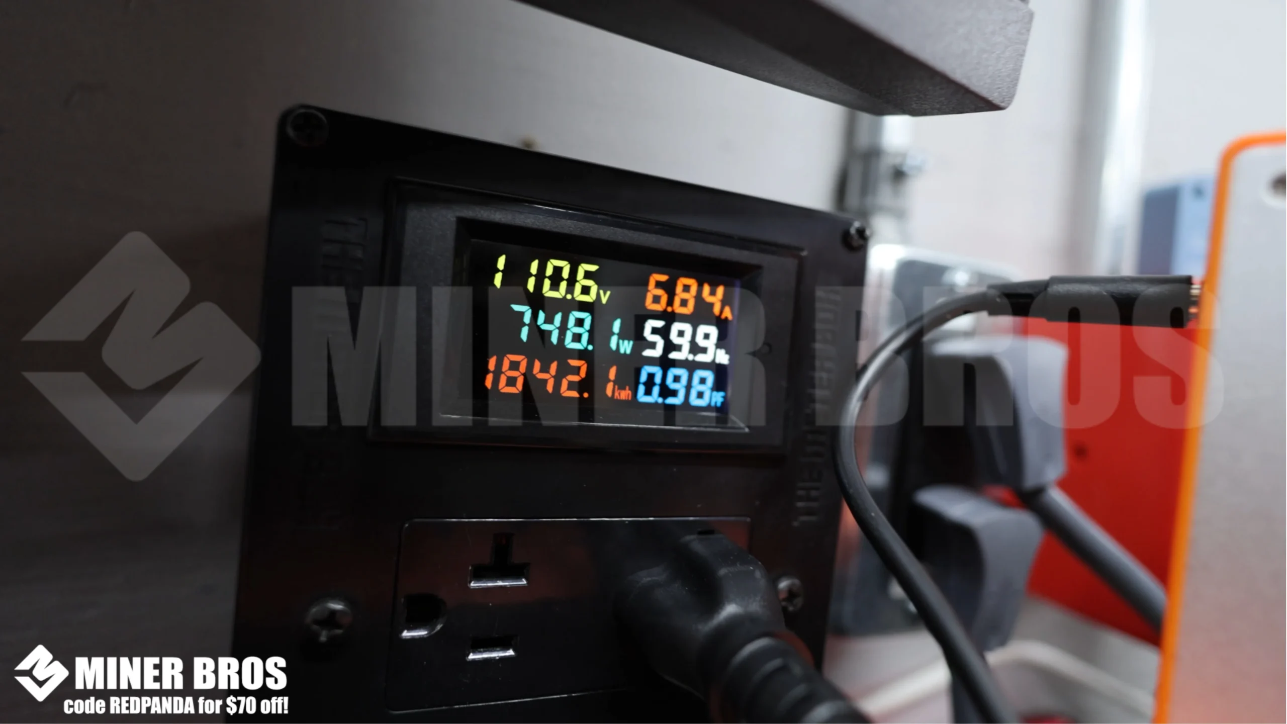 Eco Mode runs around 750W and is suitable for 15A circuits.