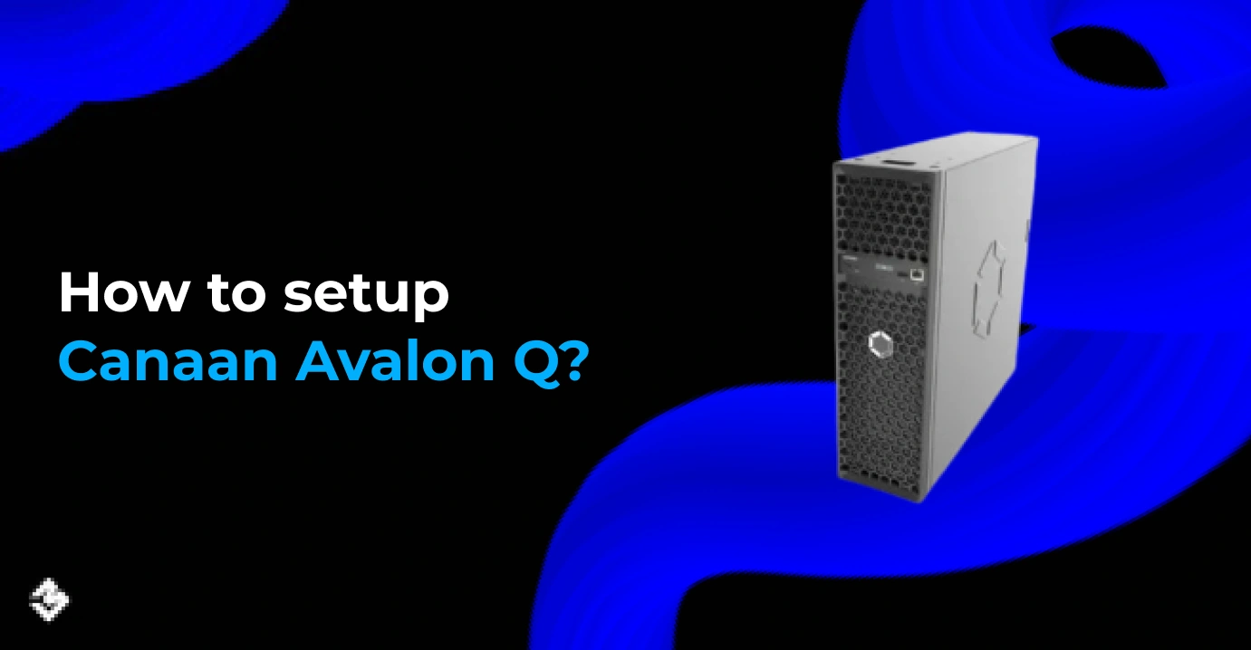 How to setup Canaan Avalon Q_